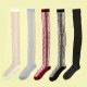 ȥ饤ץ졼ˡå (Stripe lace knee Socks)