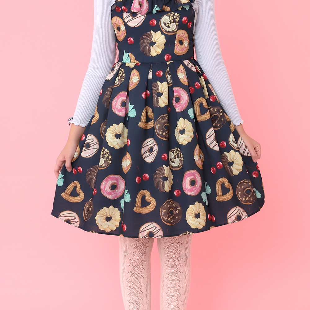 manyɡʥĥߥԡ(many donuts camisole dress)