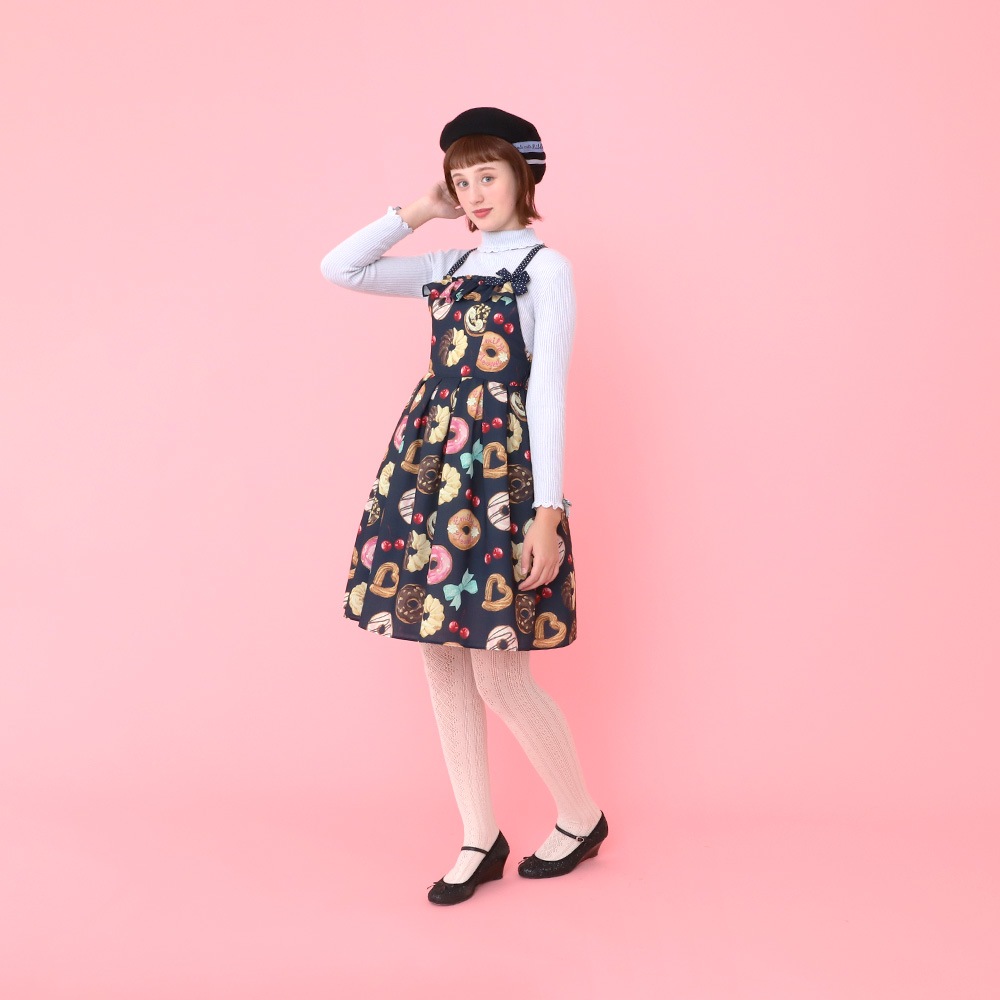 manyɡʥĥߥԡ(many donuts camisole dress)