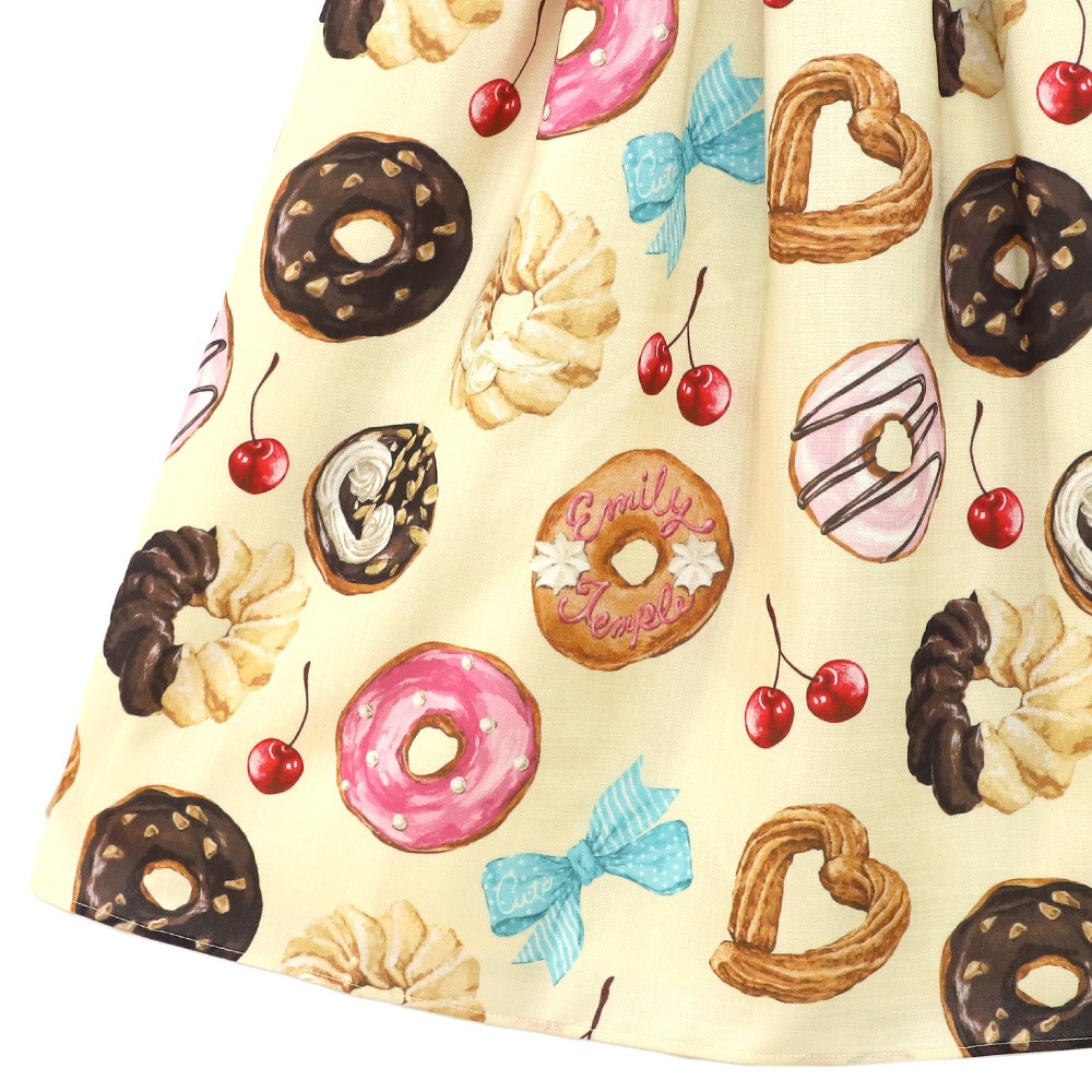 manyɡʥĥߥԡ(many donuts camisole dress)