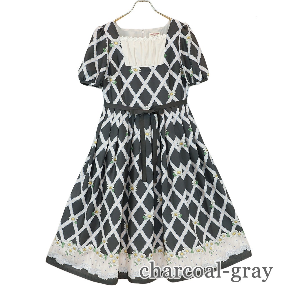 �������졼���ޡ�����åȥ��ԡ��� (cross lace Marguerite dress)
