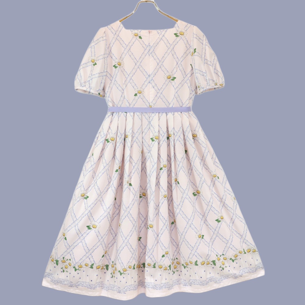 �������졼���ޡ�����åȥ��ԡ��� (cross lace Marguerite dress)