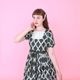 �������졼���ޡ�����åȥ��ԡ��� (cross lace Marguerite dress)
