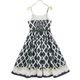 �������졼���ޡ�����åȥ���ߥ�������ԡ���(cross lace Marguerite dress)