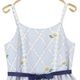 �������졼���ޡ�����åȥ���ߥ�������ԡ���(cross lace Marguerite dress)