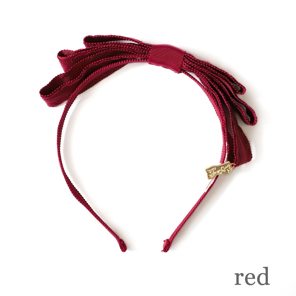 �졼����ܥ󥫥��塼���� (Lace ribbon headband)