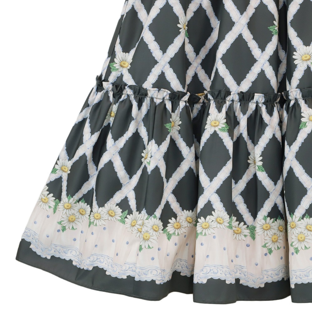 �������졼���ޡ�����åȥ�������(cross lace Marguerite dress)