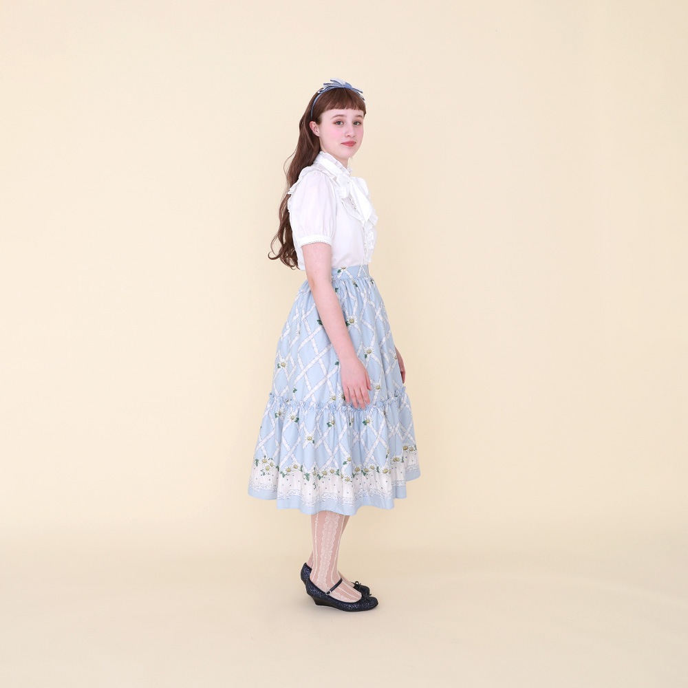 �������졼���ޡ�����åȥ�������(cross lace Marguerite dress)