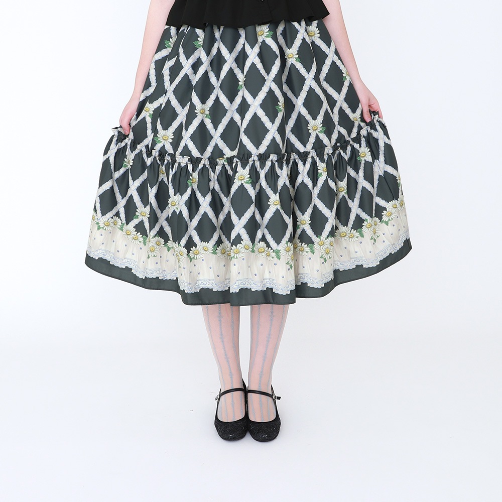 �������졼���ޡ�����åȥ�������(cross lace Marguerite dress)