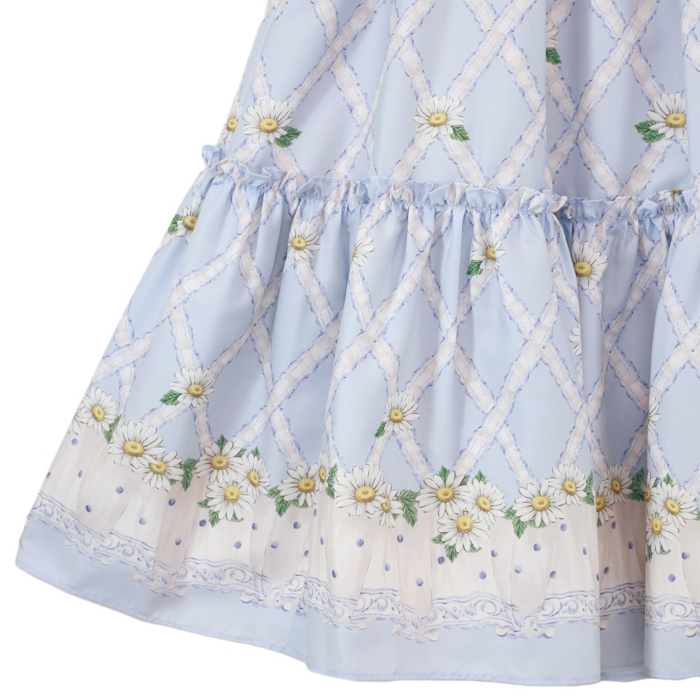 �������졼���ޡ�����åȥ�������(cross lace Marguerite dress)