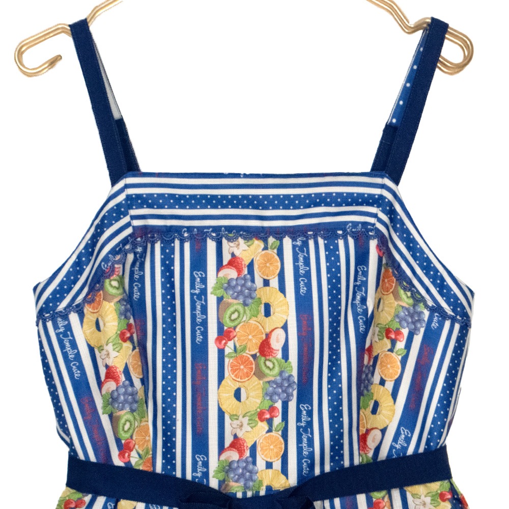 ȥԥե롼ĥߥԡ (tropical fruits camisole dress)