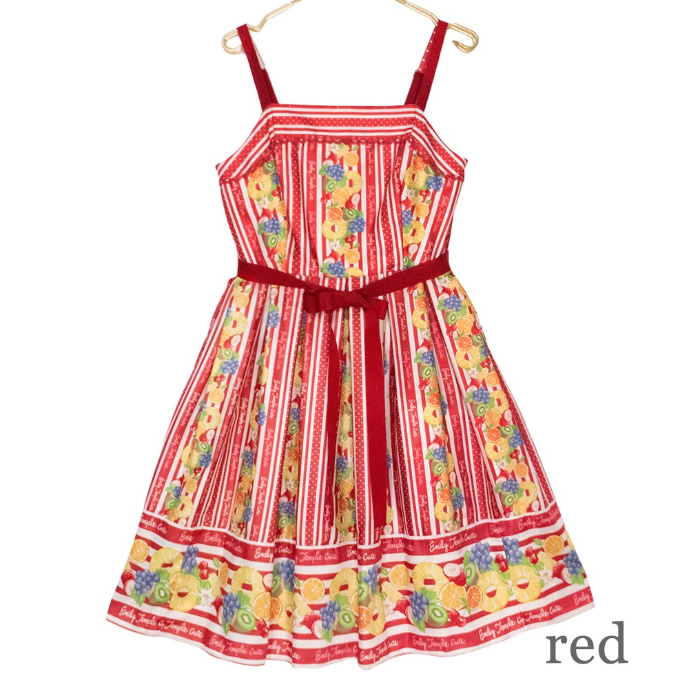 ȥԥե롼ĥߥԡ (tropical fruits camisole dress)