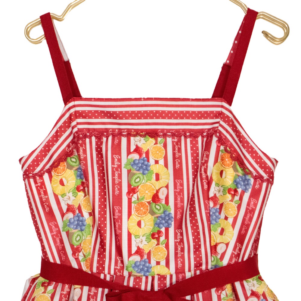 ȥԥե롼ĥߥԡ (tropical fruits camisole dress)