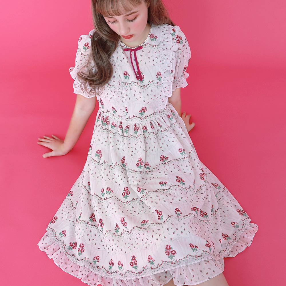 petit rose frill���ԡ��� (petit rose frill dress)