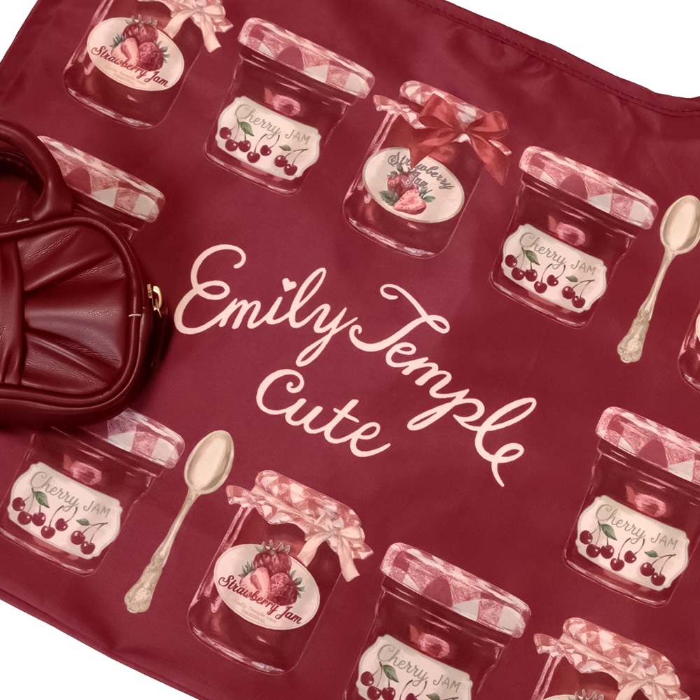 ��ܥ�Bag�ݡ����դ������Хå�(Eco Bag with Ribbon Bag Pouch)