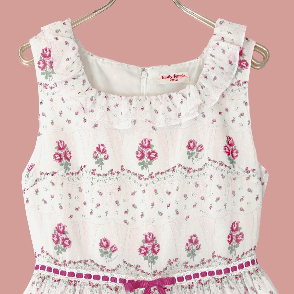 petit rose frill �Ρ����꡼�֥��ԡ���(petit rose frill sleeveless dress)