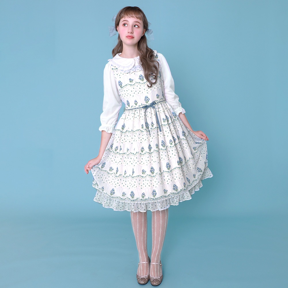 petit rose frill �Ρ����꡼�֥��ԡ���(petit rose frill sleeveless dress)