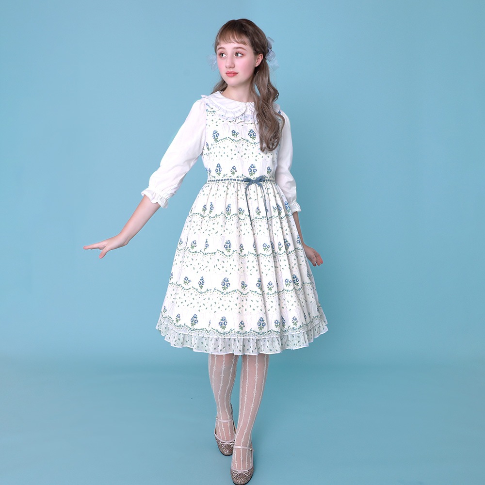 petit rose frill �Ρ����꡼�֥��ԡ���(petit rose frill sleeveless dress)