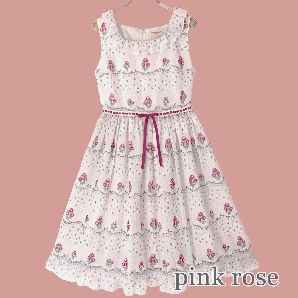 petit rose frill �Ρ����꡼�֥��ԡ���(petit rose frill sleeveless dress)