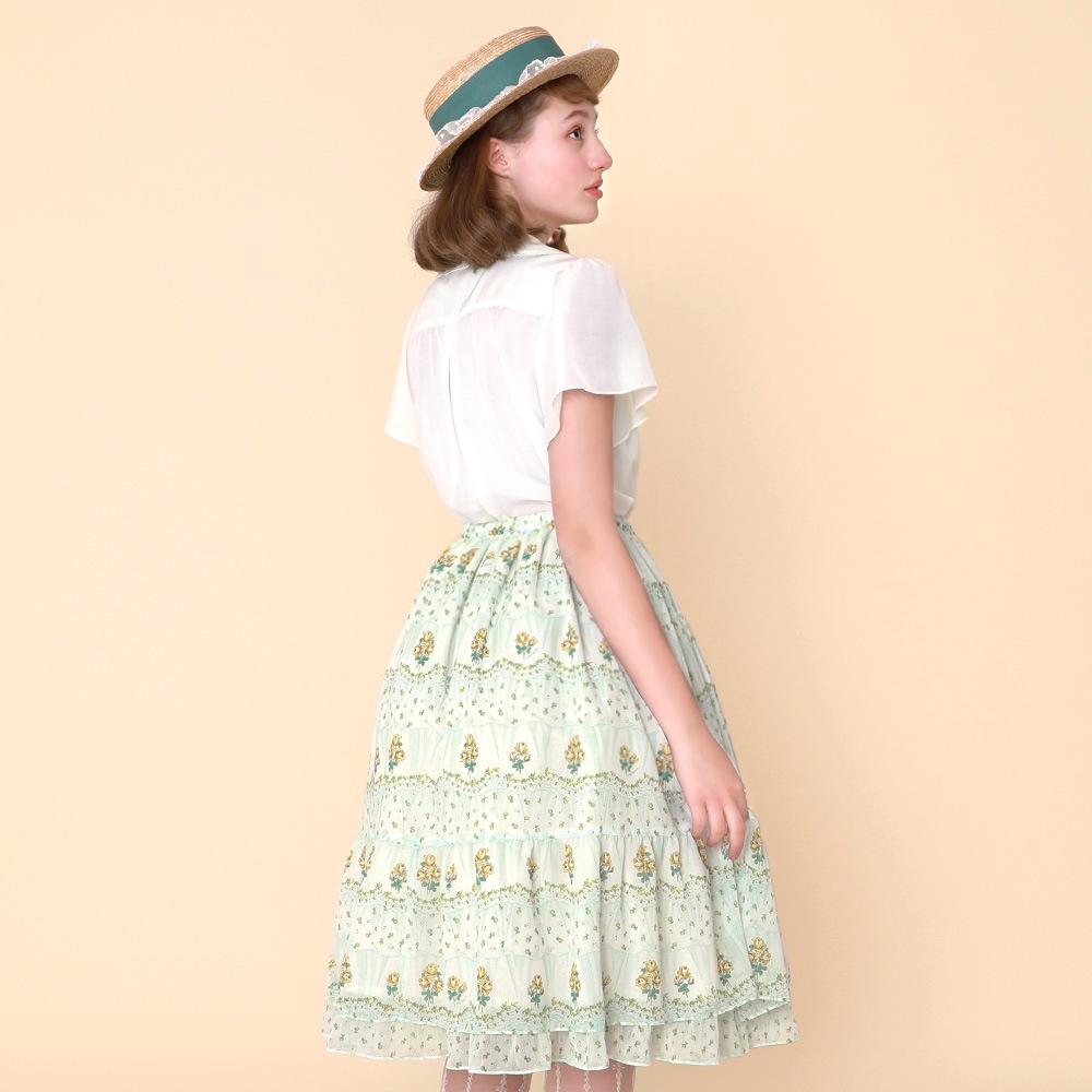 petit rose frill�������� (petit rose frill skirt)