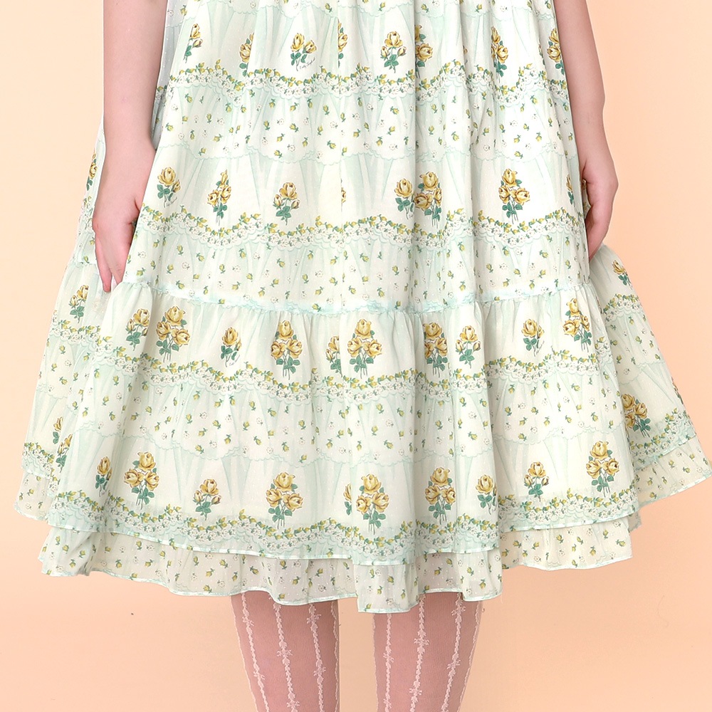 petit rose frill�������� (petit rose frill skirt)