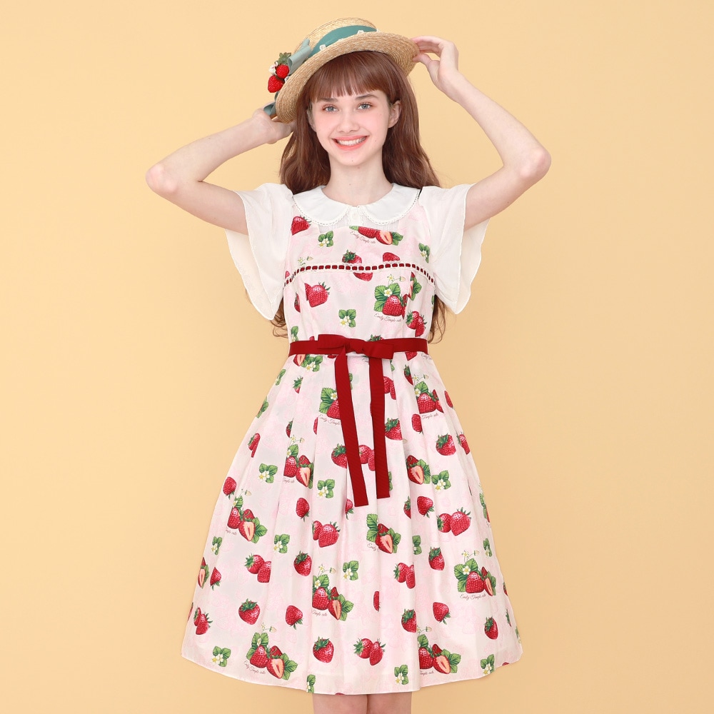 Dear Strawberryノースリーブワンピース Dear Strawberryノースリーブワンピース