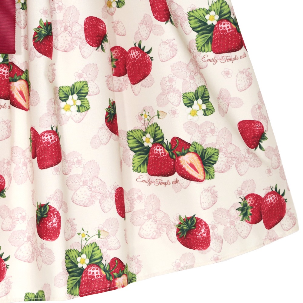 Dear Strawberry JSK by Emily Temple Cute｜ノースリーブ 