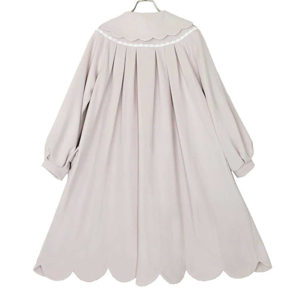 �ץ�������������åץ�����(petitrose scallop coat)