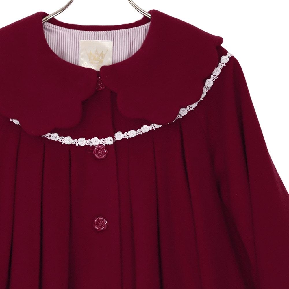 �ץ�������������åץ�����(petitrose scallop coat)