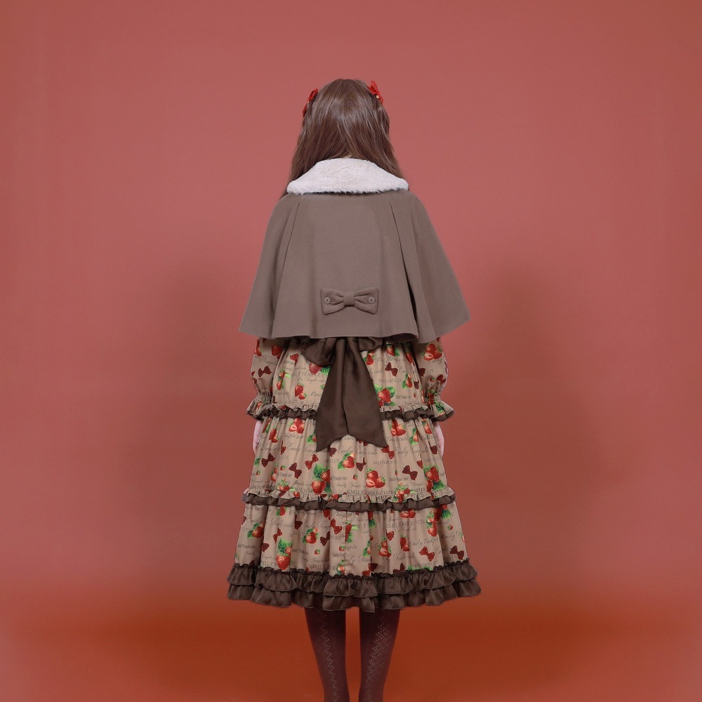 �ȥ�ץ��ܥ󥱡���(tripleribbon cape)