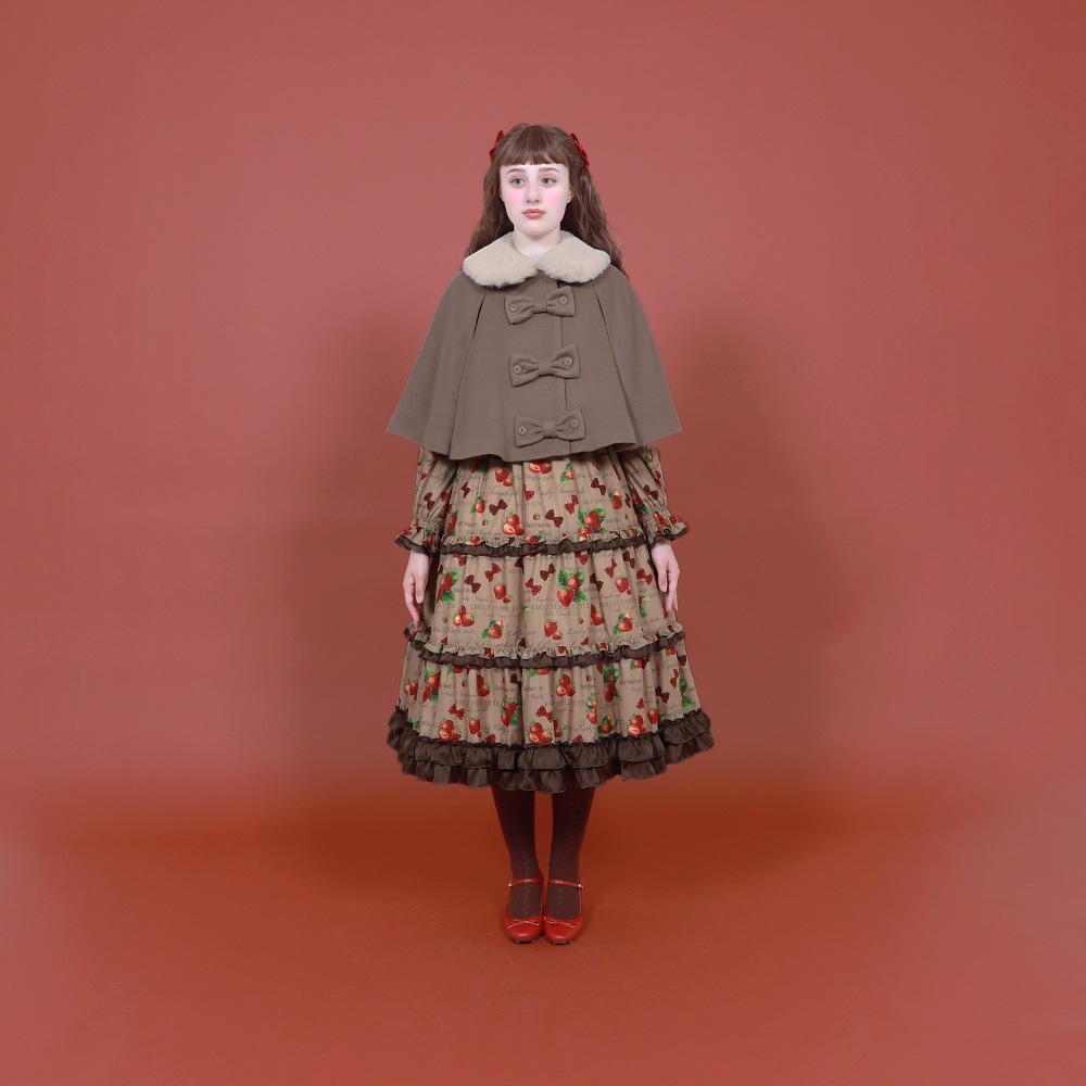 �ȥ�ץ��ܥ󥱡���(tripleribbon cape)