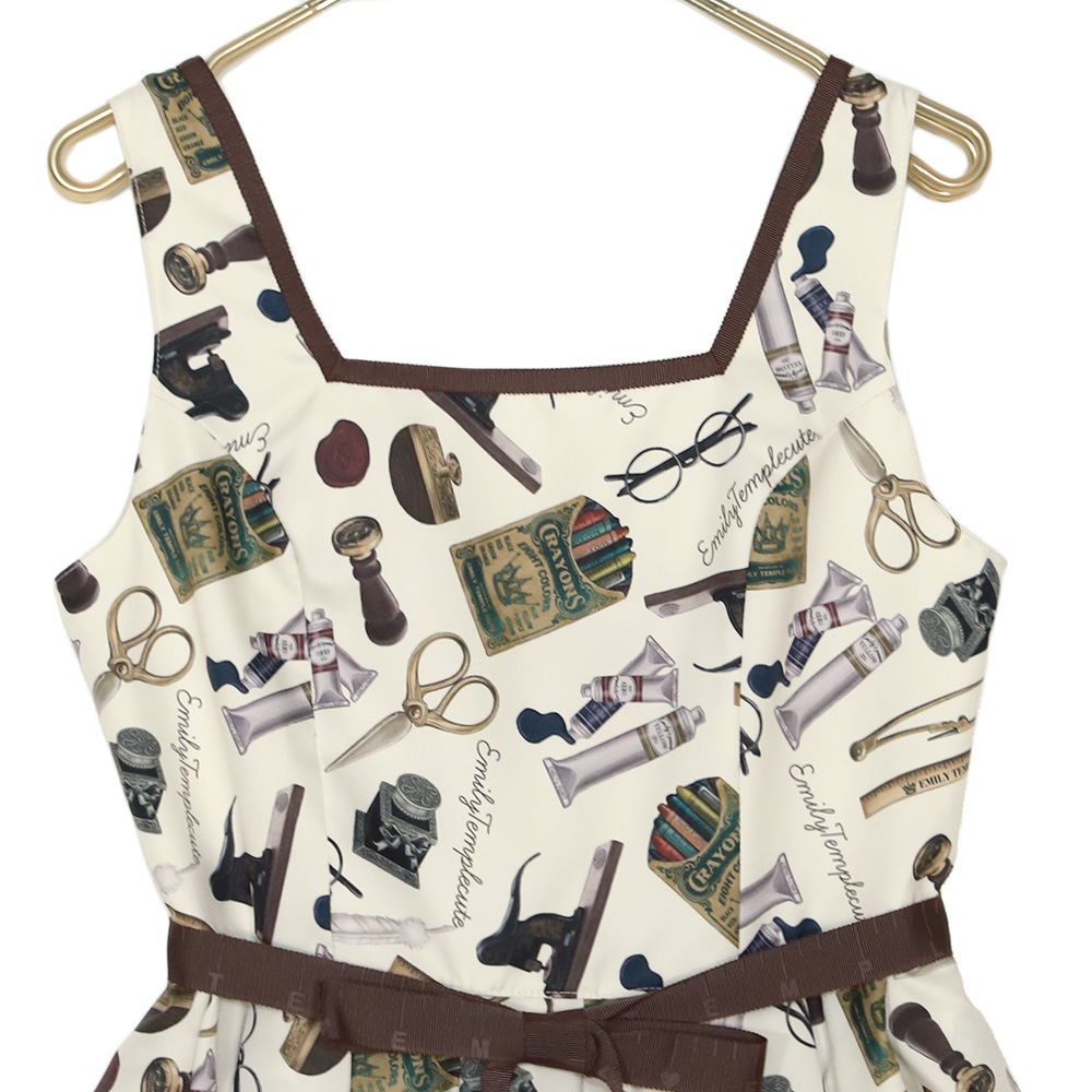 STATIONERYΡ꡼֥ԡ(STATIONERY sleeveless dress)