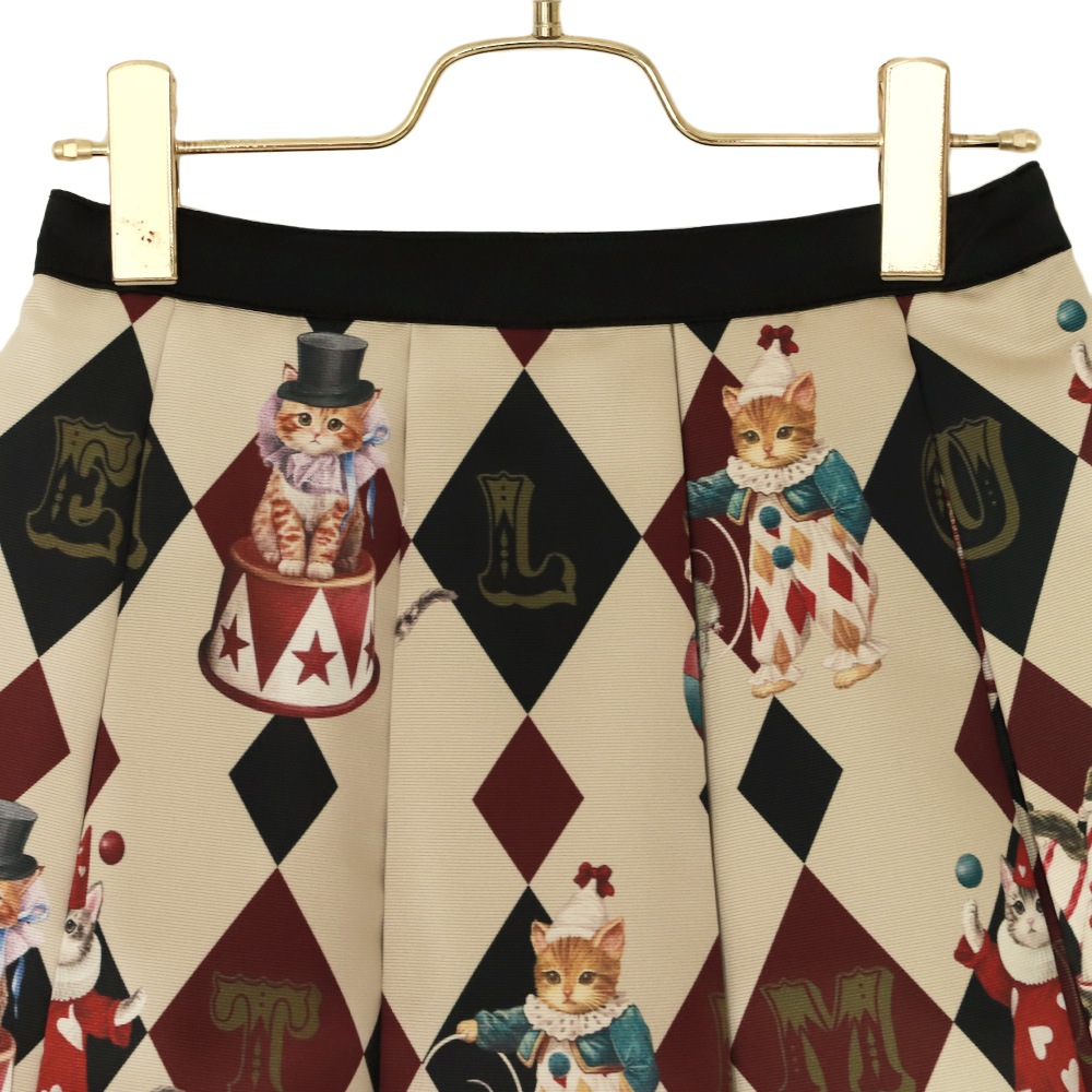 CIRCUS CATS�ץ꡼�ĥ������� (CIRCUS CATS pleats skirt)