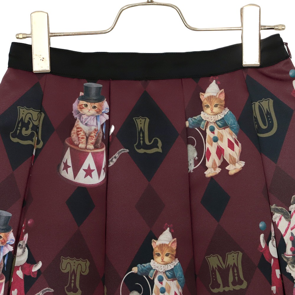 CIRCUS CATS�ץ꡼�ĥ������� (CIRCUS CATS pleats skirt)