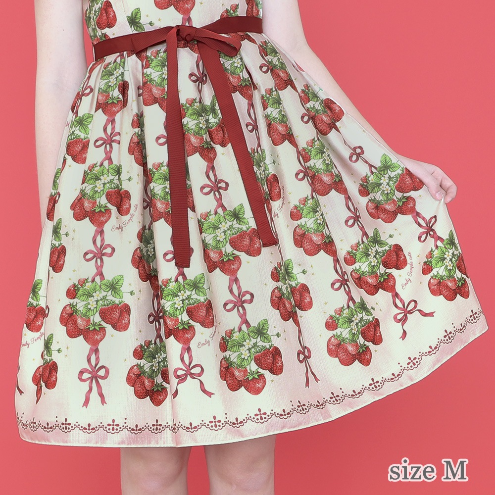 Strawberry Ribbon treeߥԡ (Strawberry Ribbon tree camisole dress)