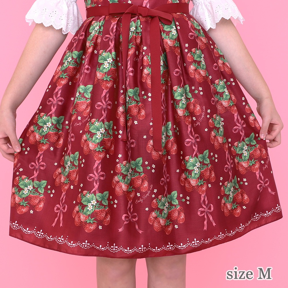 Strawberry Ribbon treeߥԡ (Strawberry Ribbon tree camisole dress)