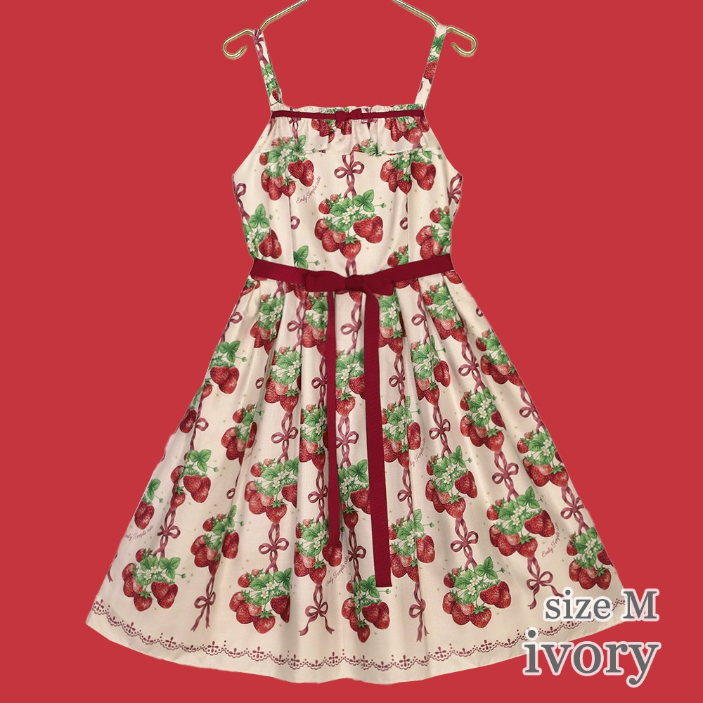 Strawberry Ribbon treeߥԡ (Strawberry Ribbon tree camisole dress)