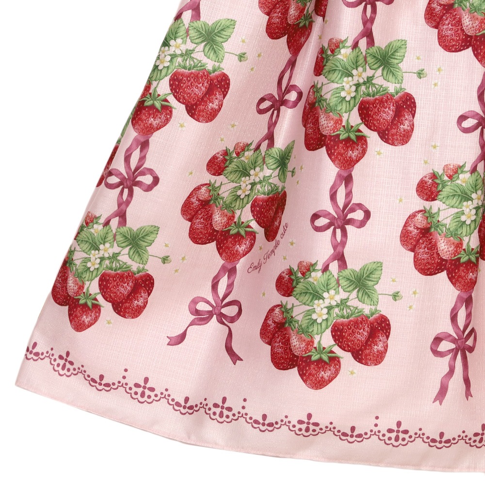 Strawberry Ribbon treeߥԡ (Strawberry Ribbon tree camisole dress)