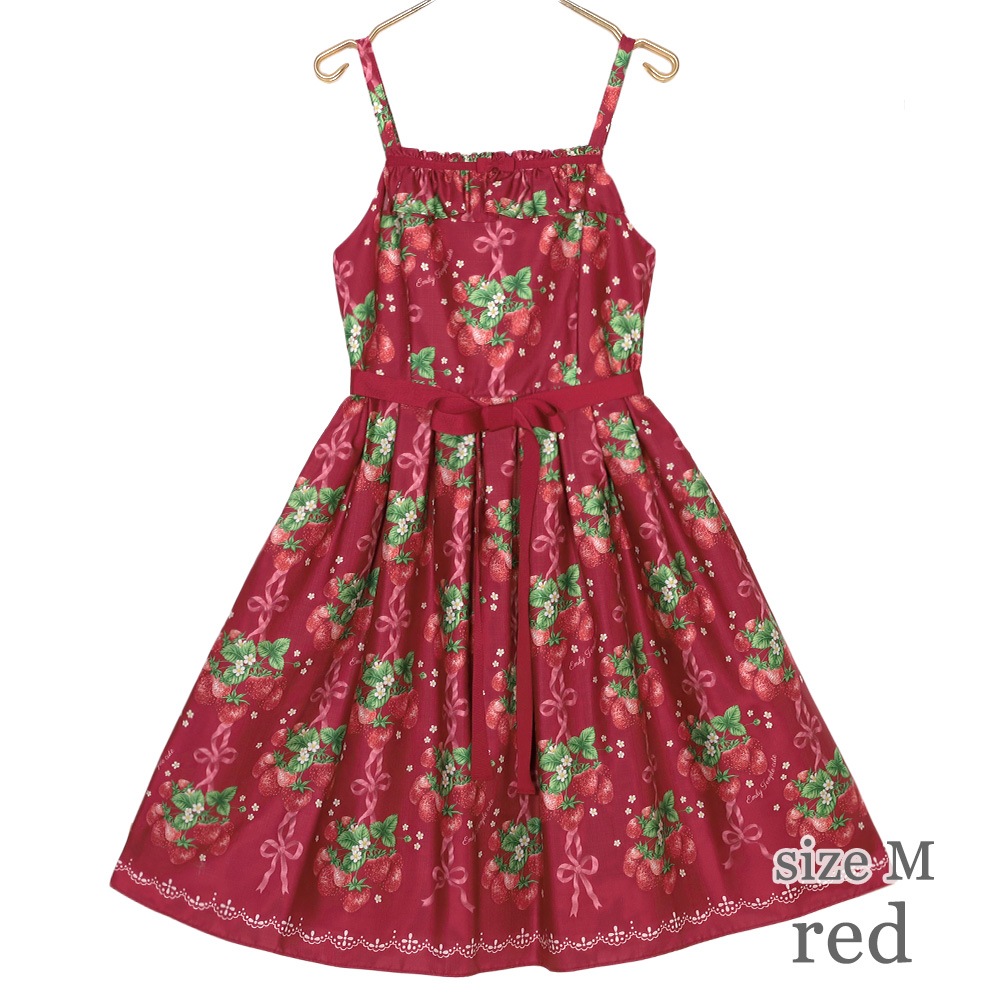 Strawberry Ribbon treeߥԡ (Strawberry Ribbon tree camisole dress)