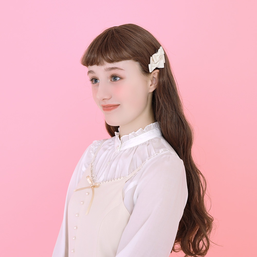 tripleܥ󥯥å(Triple ribbon hair accessory)