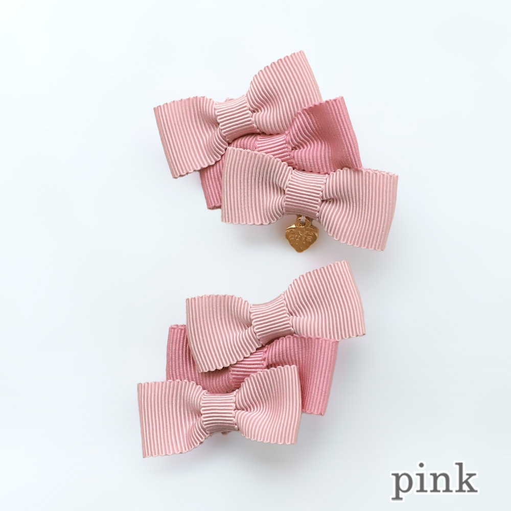 tripleܥ󥯥å(Triple ribbon hair accessory)