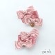 tripleܥ󥯥å(Triple ribbon hair accessory)