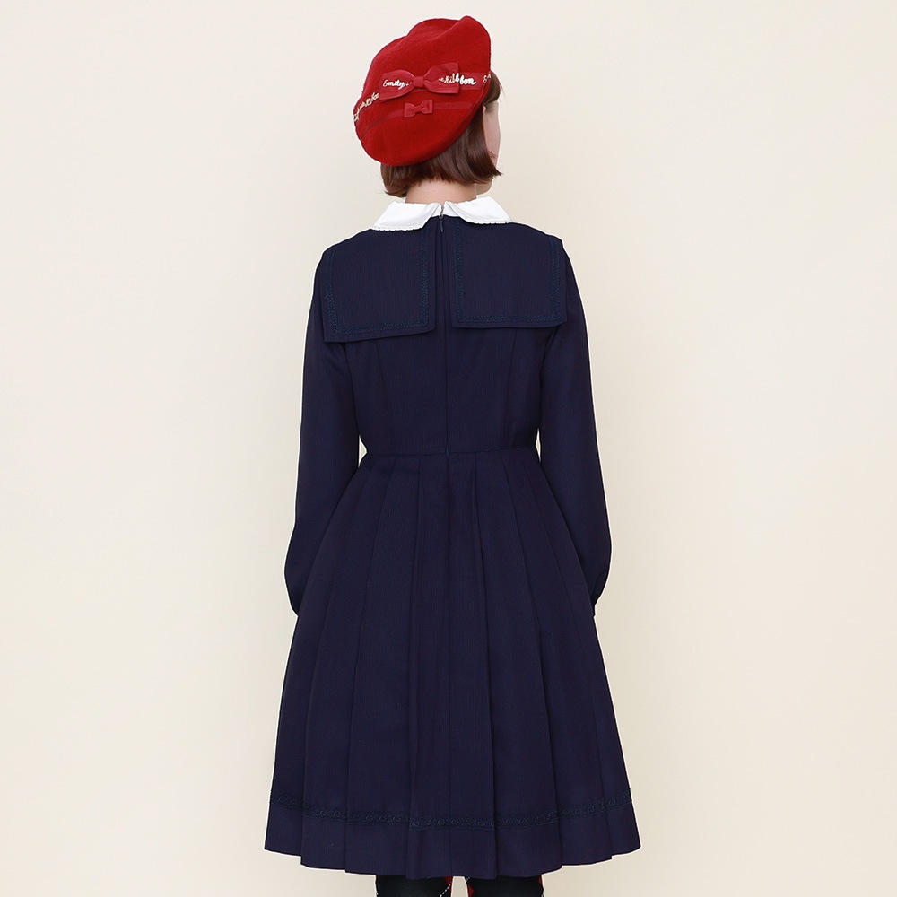 ֥륫顼ץ꡼ĥԡ (Double collar pleats dress)