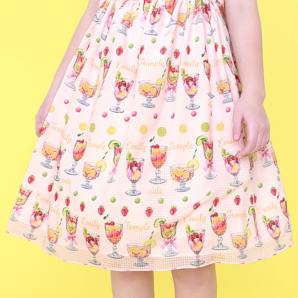 フルーツポンチ ワンピース (fruits punch dress) ONE PIECE DRESS (ワンピース) Emily