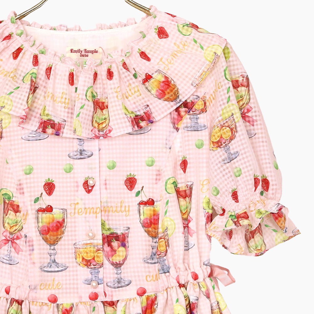フルーツポンチ ワンピース (fruits punch dress) ONE PIECE DRESS (ワンピース) Emily