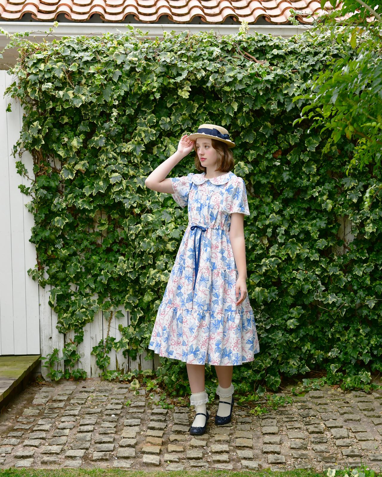Ribbon Sketch���󥰥��ԡ���(Ribbon Sketch long dress)