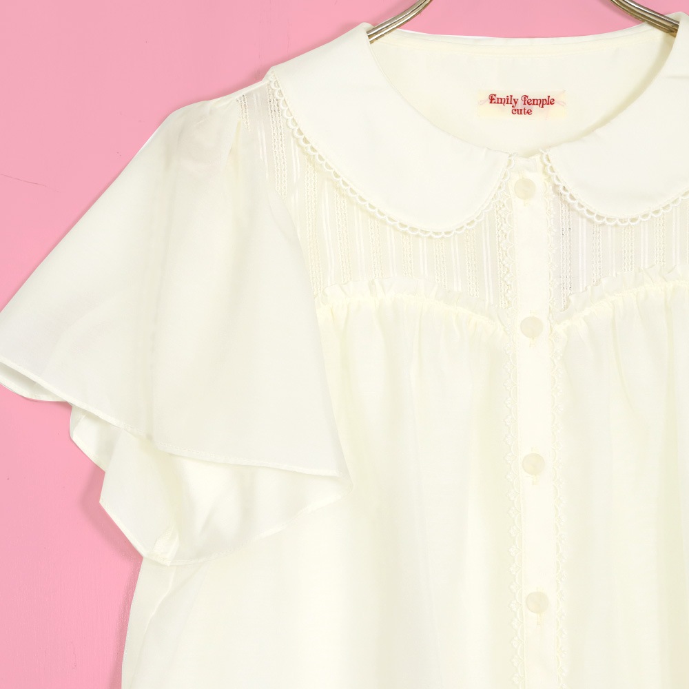 ե륹꡼֥֥饦(frill sleeve blouse)
