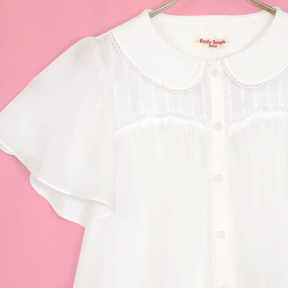 ե륹꡼֥֥饦(frill sleeve blouse)