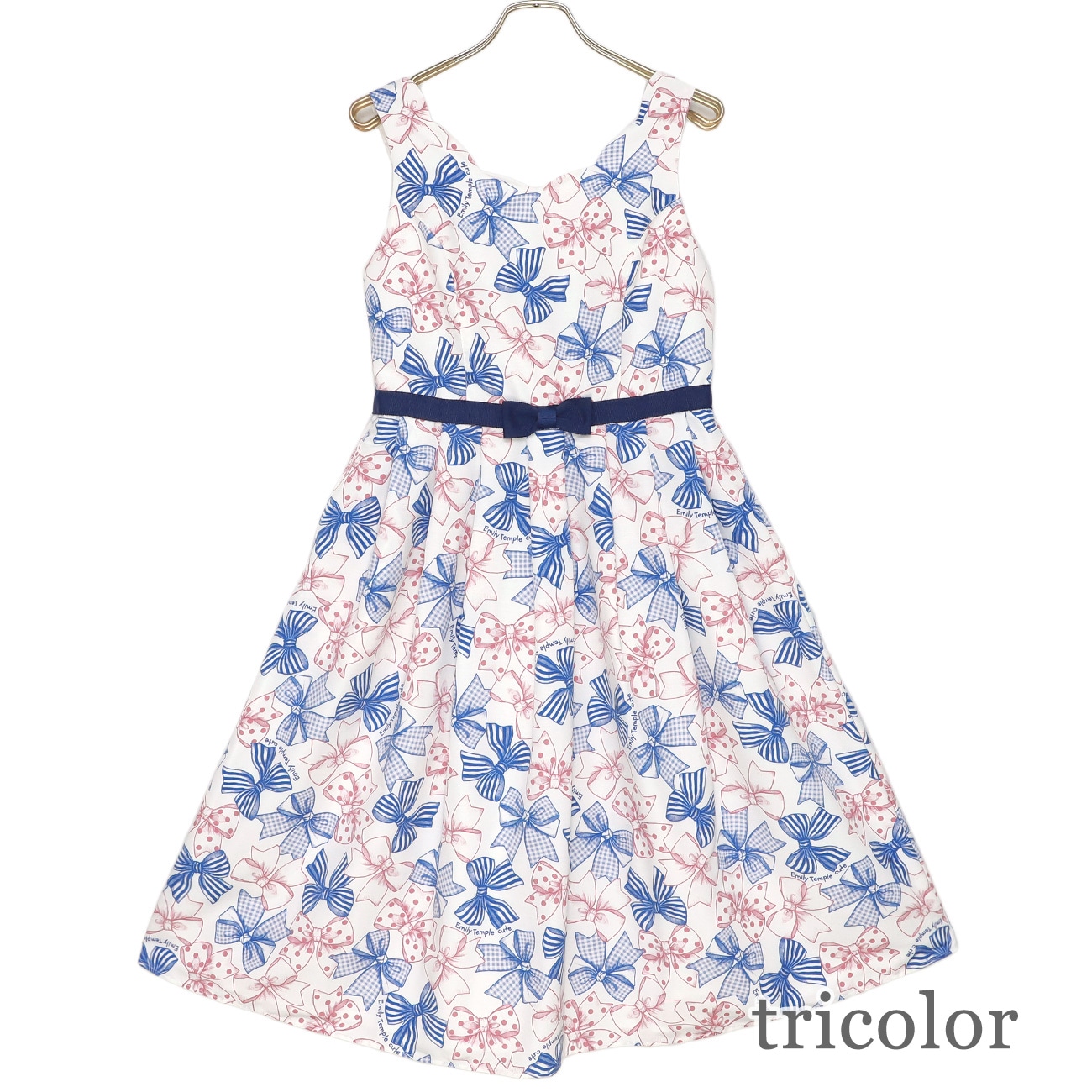 Ribbon Sketch�Ρ����꡼�֥��ԡ��� (Ribbon Sketch sleeveless dress)