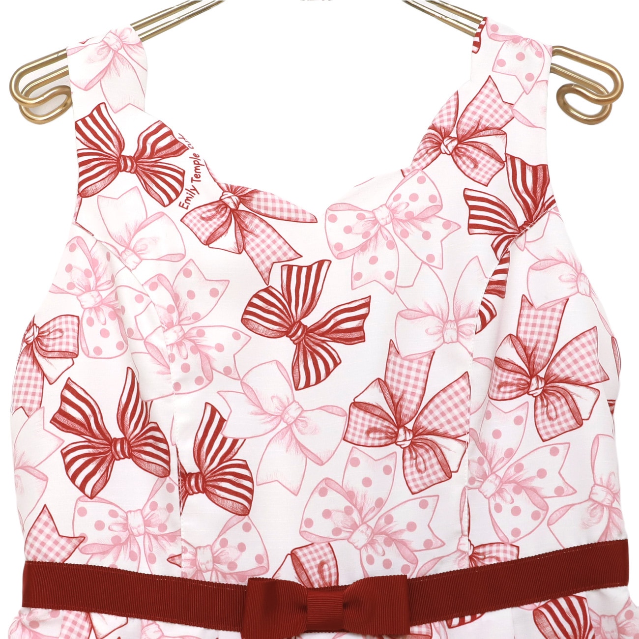Ribbon Sketch�Ρ����꡼�֥��ԡ��� (Ribbon Sketch sleeveless dress)